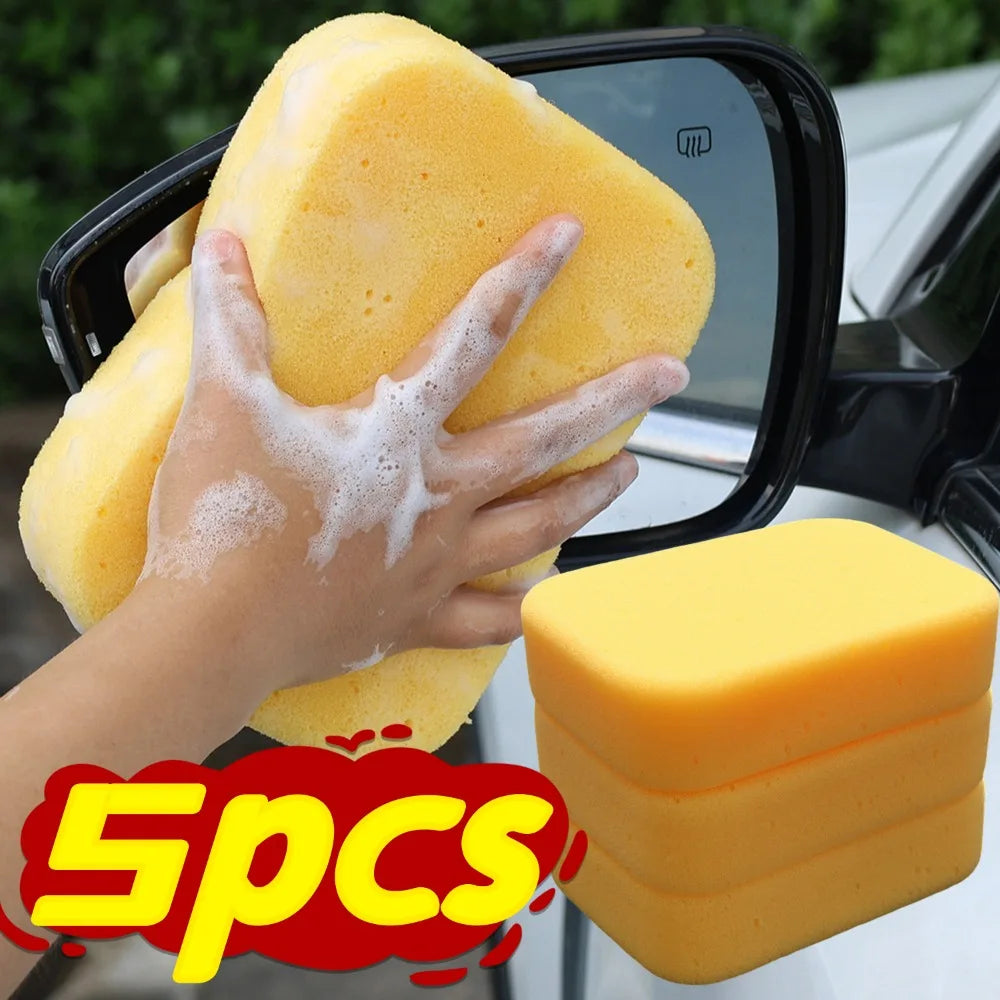 Gąbka Auto Pro Honeycomb Żółta